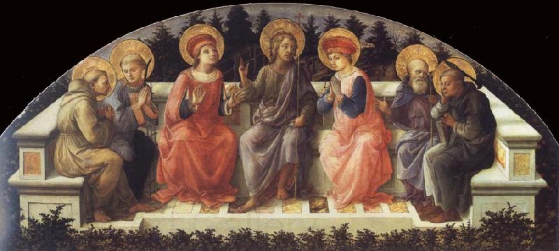 Fra Filippo Lippi Seven Saints